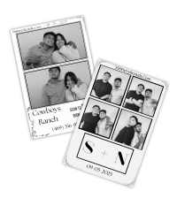 Black & White (B&W) Photo Booth